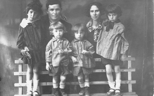 Абрамзон Борис, Роза и дети. 1928-1929