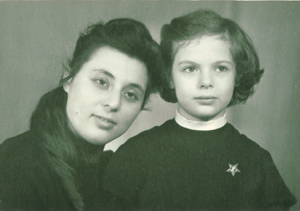 Фридман Нора с дочерью Леной, 1964